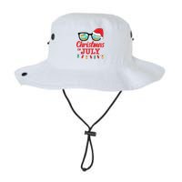 Christmas In July With Sunglasses Santa Hat For Summer Xmas Legacy Cool Fit Booney Bucket Hat