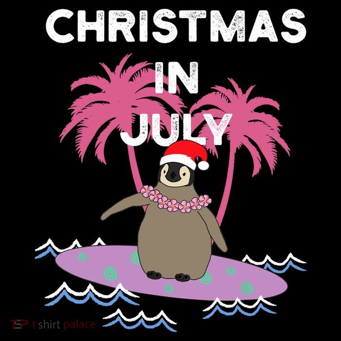 Christmas In July Surfer Baby Penguin Wool Snapback Cap