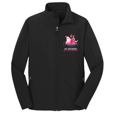 Christmas In July No Cookies Just Cocktails Summer Flamingo Core Soft Shell Jacket