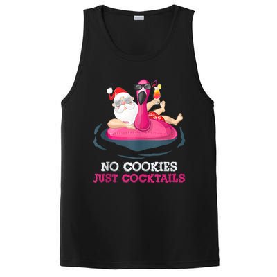 Christmas In July No Cookies Just Cocktails Summer Flamingo PosiCharge Competitor Tank