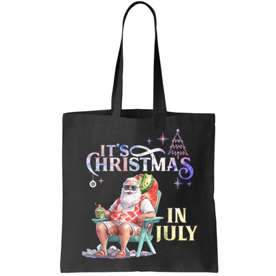 Christmas In July Santa Beach Summer Float Xmas Funny Christmas In July Shirts Bag