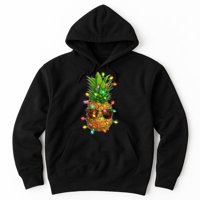 Christmas In July Tropical Vacation Pineapple Hoodie