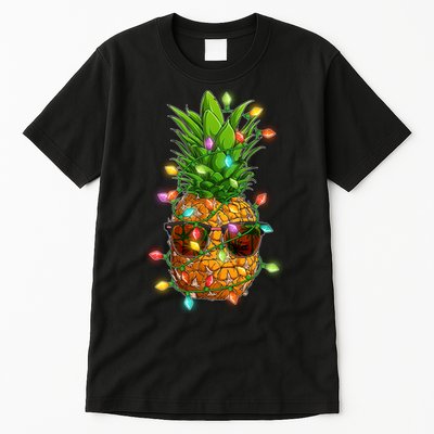 Christmas In July Tropical Vacation Pineapple Tall T-Shirt