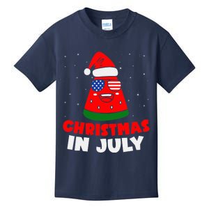 Christmas In July Watermelon Kids T-Shirt