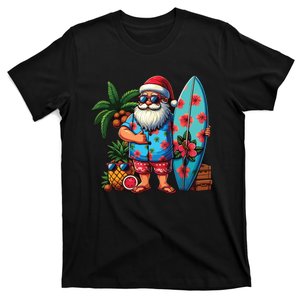 Christmas In July Santa Beach Summer T-Shirt