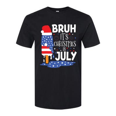 Christmas In July Shirts For Bruh Ice Pops 4th Of July Softstyle® CVC T-Shirt