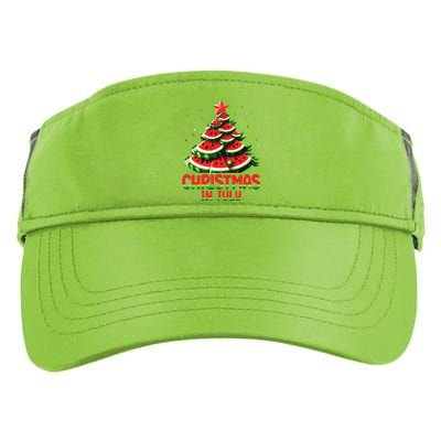 Christmas In July Watermelon Tree Summer Adult Drive Performance Visor