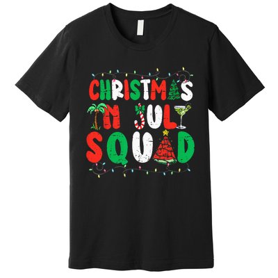 Christmas In July Squad Funny Summer Xmas Premium T-Shirt