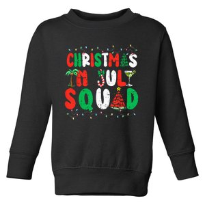 Christmas In July Squad Funny Summer Xmas Toddler Sweatshirt