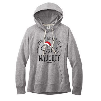 Christmas In July Mid Year Report Still Naughty Vacation Women's Fleece Hoodie