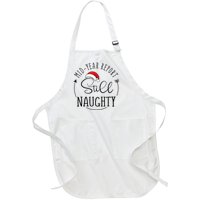 Christmas In July Mid Year Report Still Naughty Vacation Full-Length Apron With Pockets