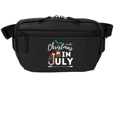 Christmas In July Beach Summer Santa Hat Gift Hawaiian 2021 Crossbody Pack