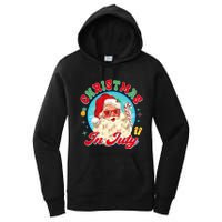 Christmas In July Santa Claus Vacation Summer Men Women Kids Women's Pullover Hoodie