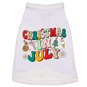 Christmas In July Shirts Groovy Xmas Summer Men Women Kids Doggie Tank