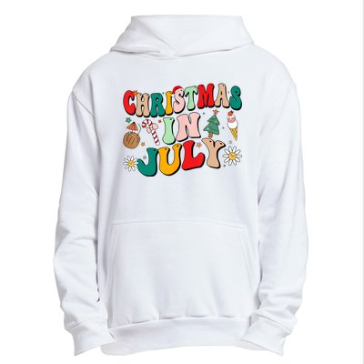 Christmas In July Shirts Groovy Xmas Summer Men Women Kids Urban Pullover Hoodie