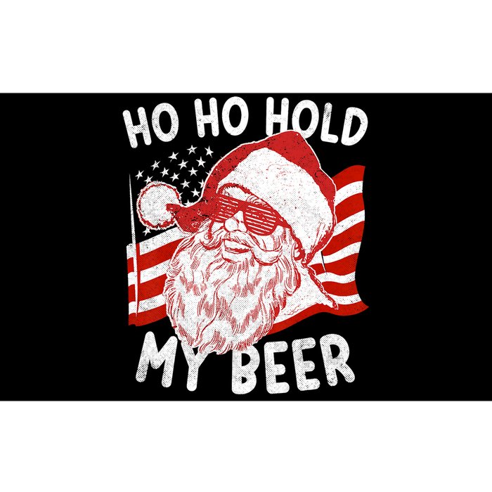 Christmas In July Santa Ho Ho Hold My Beer Bumper Sticker