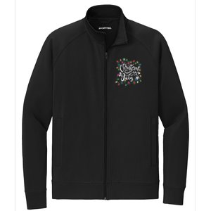 Christmas In July Lights Funny Summer Xmas  Wo  Stretch Full-Zip Cadet Jacket