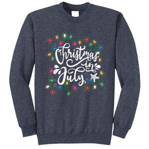 Christmas In July Lights Funny Summer Xmas  Wo  Sweatshirt