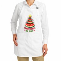 Christmas In July Watermelon Xmas Tree Apron