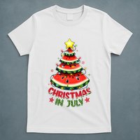 Christmas In July Watermelon Xmas Tree T-Shirt
