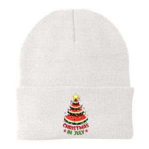 Christmas In July Watermelon Xmas Tree Knit Cap Winter Beanie