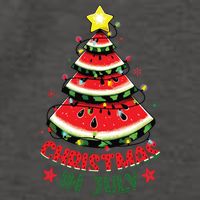 Christmas In July Shirts Watermelon Xmas Tree Vector Backpack