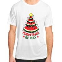 Christmas In July Shirts Watermelon Xmas Tree Adult ChromaSoft Performance T-Shirt