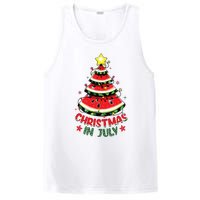 Christmas In July Shirts Watermelon Xmas Tree PosiCharge Competitor Tank