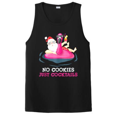 Christmas In July No Cookies Just Cocktails Summer Flamingo PosiCharge Competitor Tank