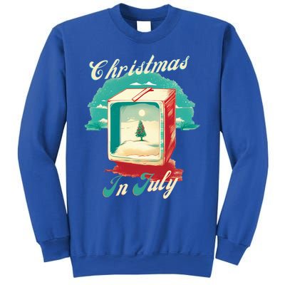 Christmas In July Gift Sweatshirt