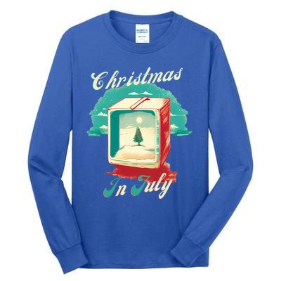 Christmas In July Gift Tall Long Sleeve T-Shirt