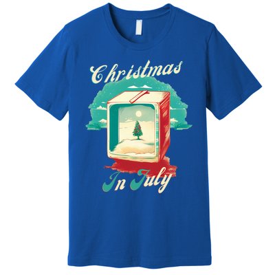 Christmas In July Gift Premium T-Shirt