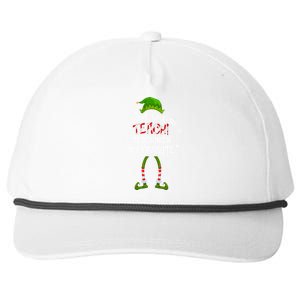 Christmas I Just Like To Teach Teachings My Favorite Cute Gift Snapback Five-Panel Rope Hat