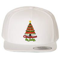 Christmas In July Watermelon Tropical Xmas Tree Summer Tank Top Wool Snapback Cap