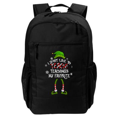 Christmas I Just Like To Teach Teachings My Favorite Gift Backpack