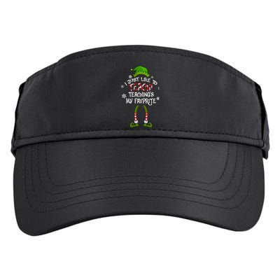 Christmas I Just Like To Teach Teachings My Favorite Gift Adult Drive Performance Visor