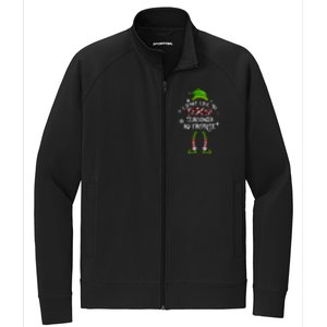 Christmas I Just Like To Teach Teachings My Favorite Gift Stretch Full-Zip Cadet Jacket