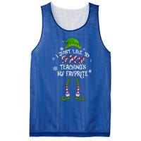 Christmas I Just Like To Teach Teachings My Favorite Gift Mesh Reversible Basketball Jersey Tank