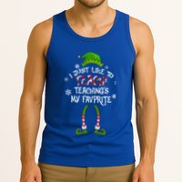 Christmas I Just Like To Teach Teachings My Favorite Gift Tank Top