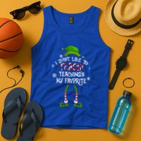Christmas I Just Like To Teach Teachings My Favorite Gift Tank Top