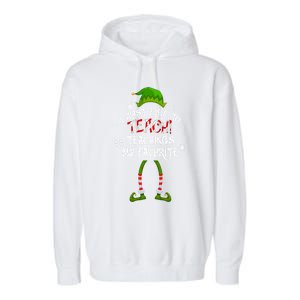 Christmas I Just Like To Teach Teachings My Favorite Gift Garment-Dyed Fleece Hoodie