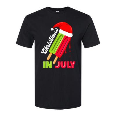 Christmas In July Watermelon Ice Pops Fun Christmas In July Softstyle CVC T-Shirt