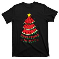 Christmas In July Watermelon Tree Summer T-Shirt