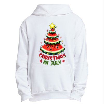 Christmas In July Shirts Women Watermelon Xmas Tree Urban Pullover Hoodie