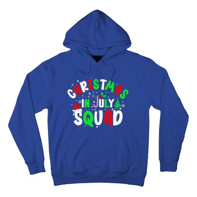 Christmas In July Squad Funny Christma Summer Hoodie