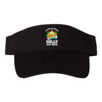 Christmas In July ItS Hot Out Here Beach Summer Santa Valucap Bio-Washed Visor