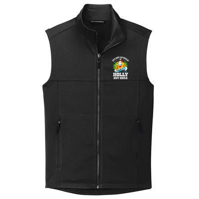 Christmas In July ItS Hot Out Here Beach Summer Santa Collective Smooth Fleece Vest