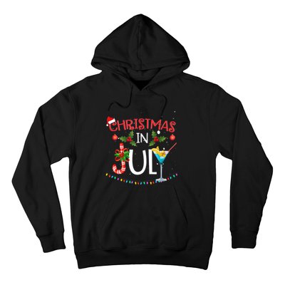 Christmas In July Summer Beach Vacation Hoodie