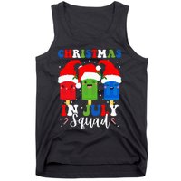 Christmas In July Squad Santa Hats Popsicles Xmas Vibes Tank Top