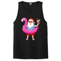 Christmas In July Santa Hawaii Sunglasses Flamingo Gifts PosiCharge Competitor Tank